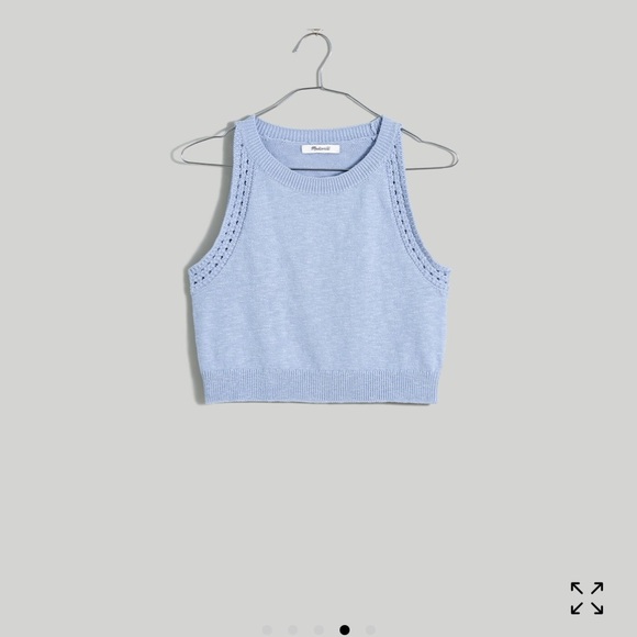 Madewell Cropped Sweater Tank - Picture 9 of 10